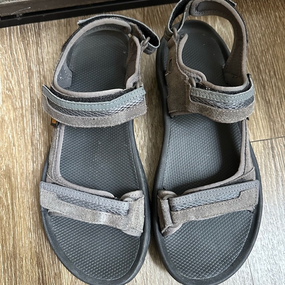 Teva Men Hudson Hiking Charcoal Adjustable Sandals main image 5